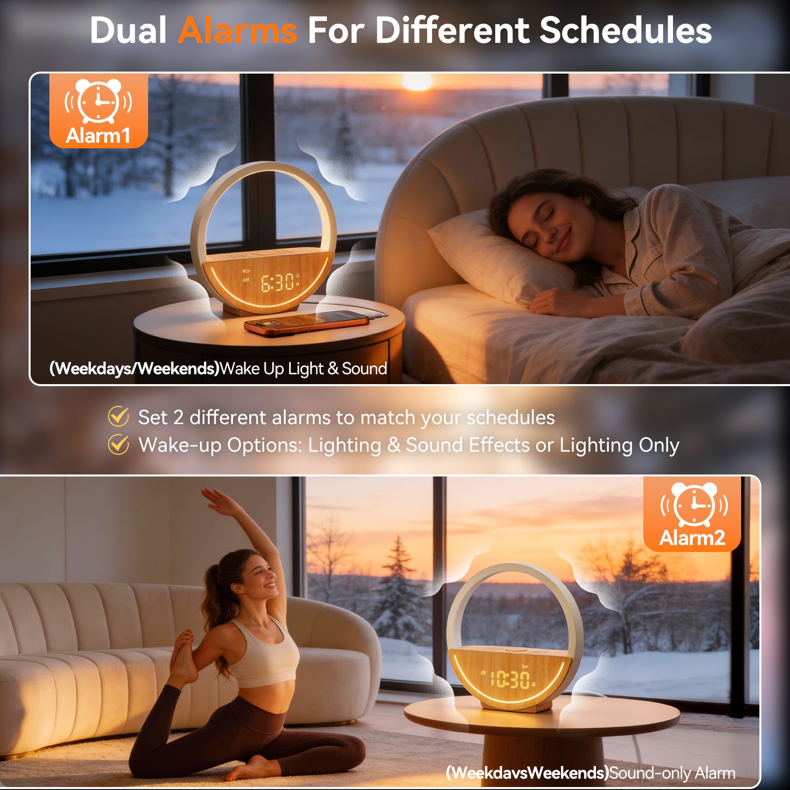 Sunrise Wake Clock
