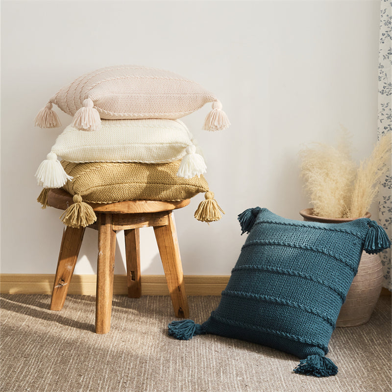 Boho Tassel Cushion