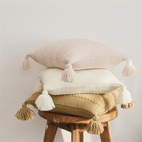 Boho Tassel Cushion