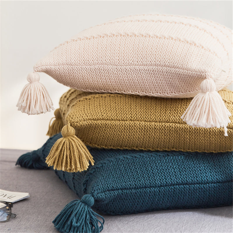 Boho Tassel Cushion
