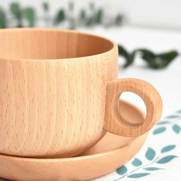 Wooden Coffee Cup