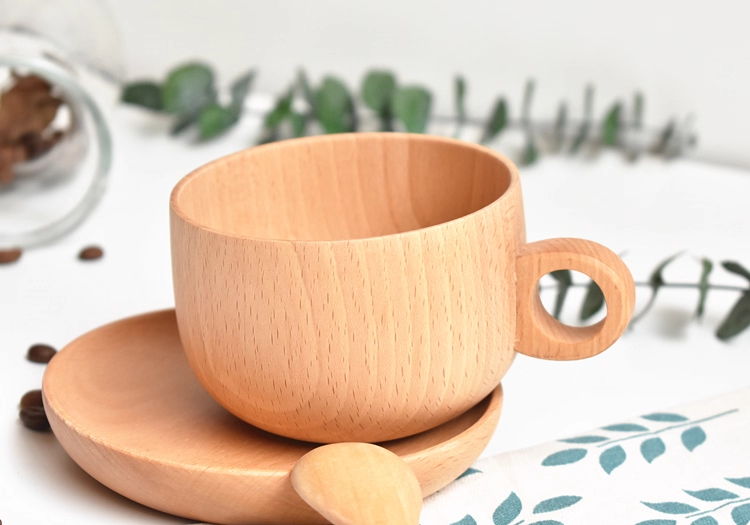 Wooden Coffee Cup