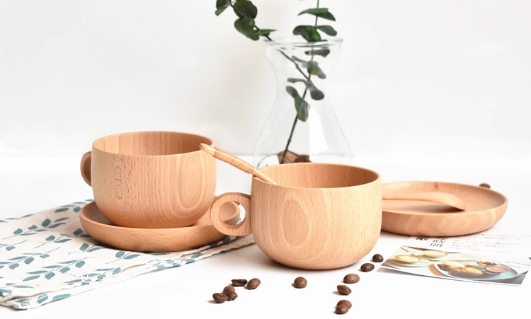 Wooden Coffee Cup