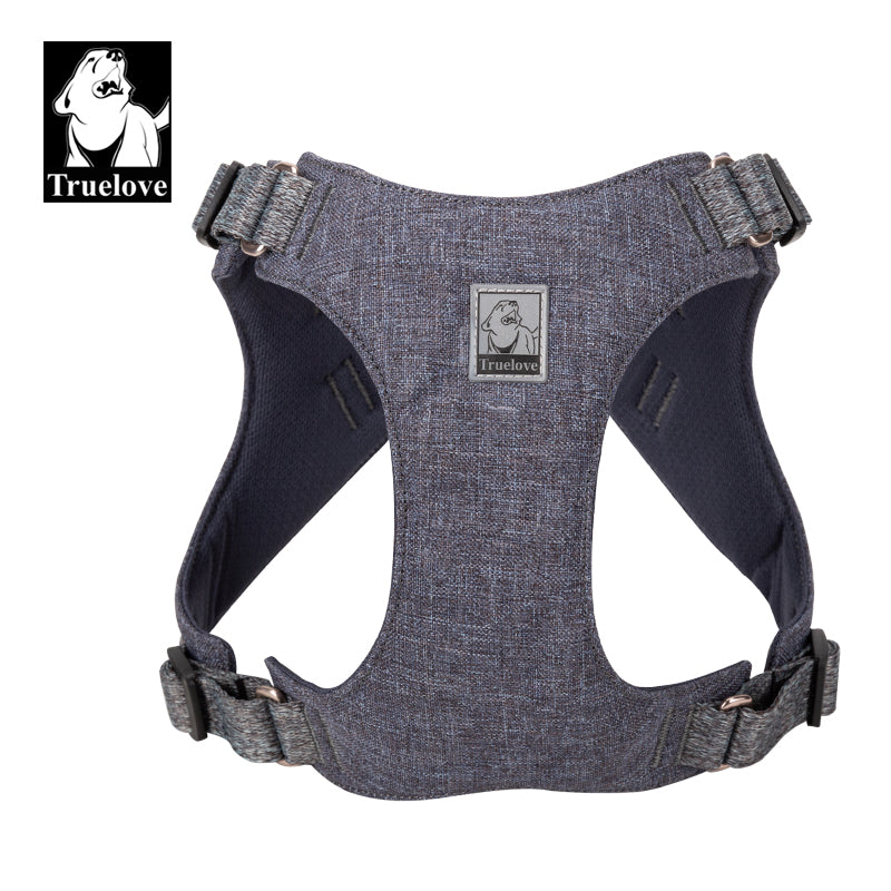 Eco-Friendly RPET Recycled Dog Harness - Breathable Mesh and Adjustable