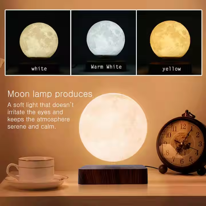 Magnetic Levitation Lamp