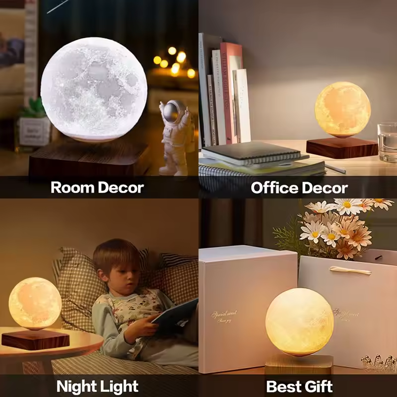 Magnetic Levitation Lamp